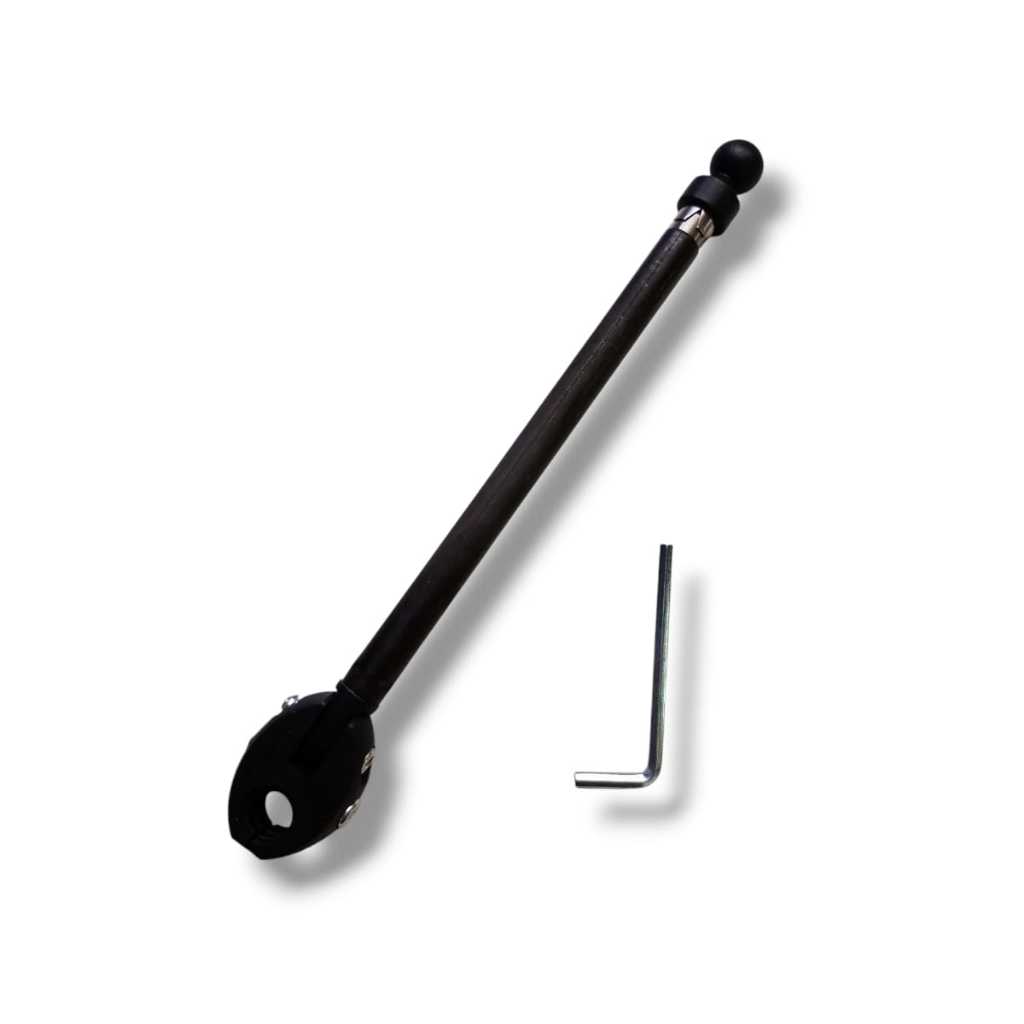 Antena Corta Pipa Anti Cerol Retrátil 6 estágios -  Retrovisor Abs Preta/Cromada 10mm em Oferta na Shopee