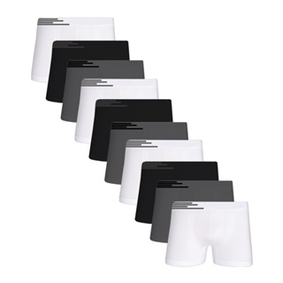 Kit 10 Cuecas Up 436 Boxer Masculina Microfibra Sortido em Oferta na Shopee