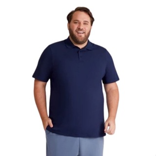 Camisa Masculina Polo Plus Size Piquet Poliéster – Conforto e Estilo para Você! em Oferta na Shopee