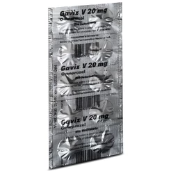 Gaviz V 20 mg Antiácido Omeprazol Cartela 10 Comprimidos