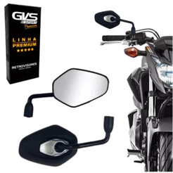 Retrovisor Tiger 1200 Rebaixado Haste Curta Lançamento Gvs Premium