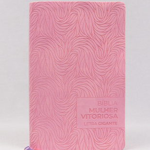 Bíblia da Mulher Vitoriosa com Pequenas Manchas - Desconto Especial - Imperfeição