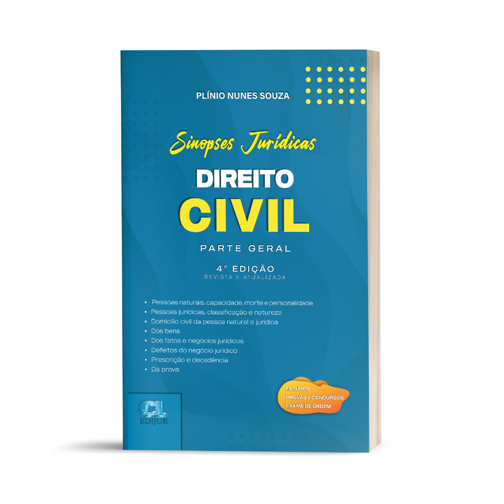 Sinopses Jurídicas - Direito Civil - Parte Geral Atualizado