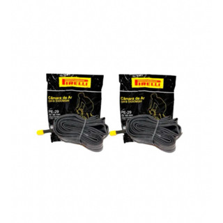 2 Câmara De Ar Bicicleta Aro 29 Pirelli Bico Grosso 48mm