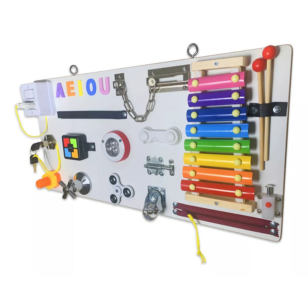 Painel Sensorial Educativo Montessori Grande