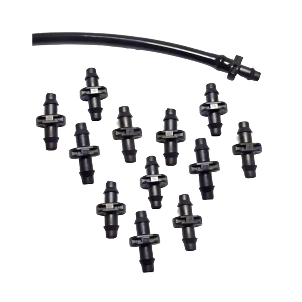 Conector Ad Microtubo Grapa Netafim 100 Unidades  Irrigação