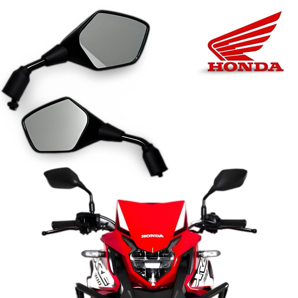 PAR DE RETROVISOR DE XRE 300 2019 Á 2023 ROSCA HONDA em Oferta na Shopee