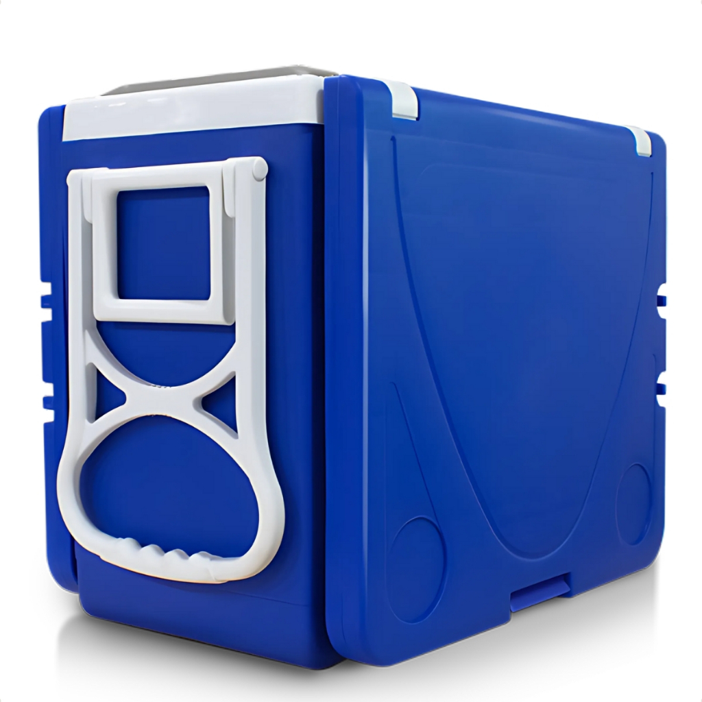 Caixa Culer Cooler Praia Térmica 32 L Mesa Cadeira Praia Multifuncional 5 em 1