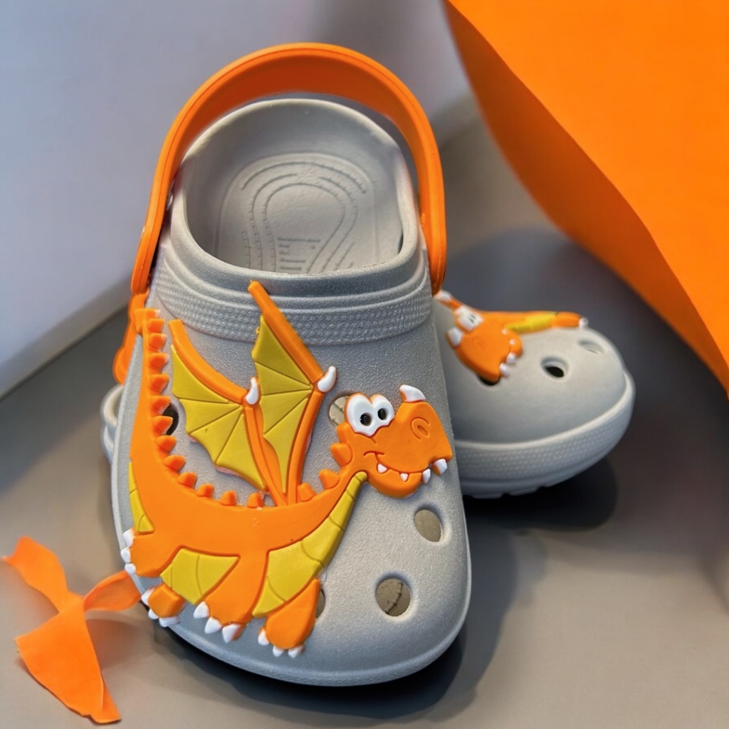 Babuche Sandalia Infantil Criança Menino Leve Divertido Masculino Confortavel Delicado