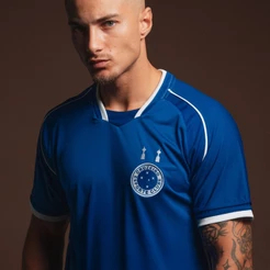 Camisa Cruzeiro Retrô 2003 Masculina Oficial