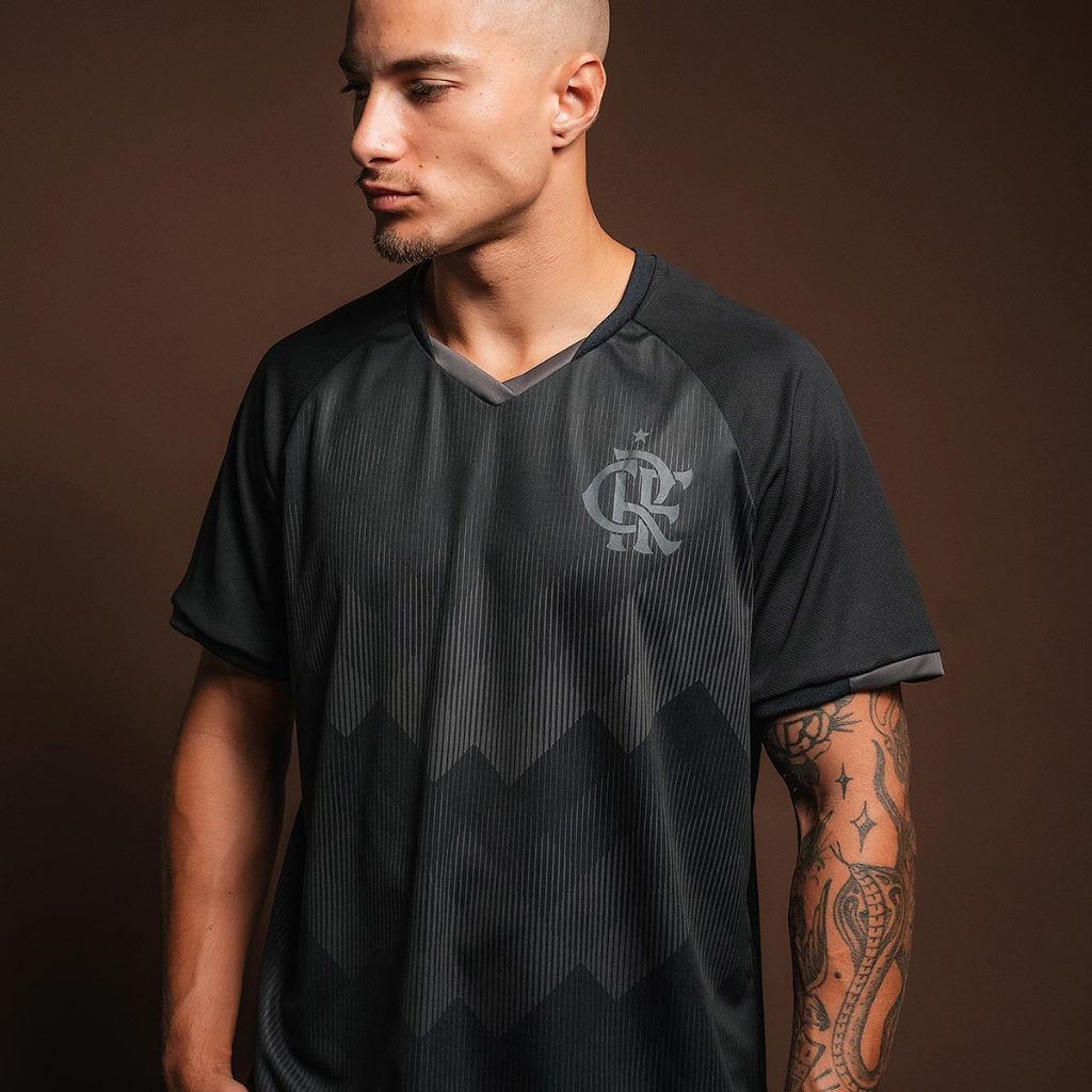 Camisa Flamengo Black Masculina Oficial