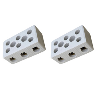 Kit 2 Conector Chuveiro Cerâmica/porcelana 3 Polos 10mm em Oferta na Shopee