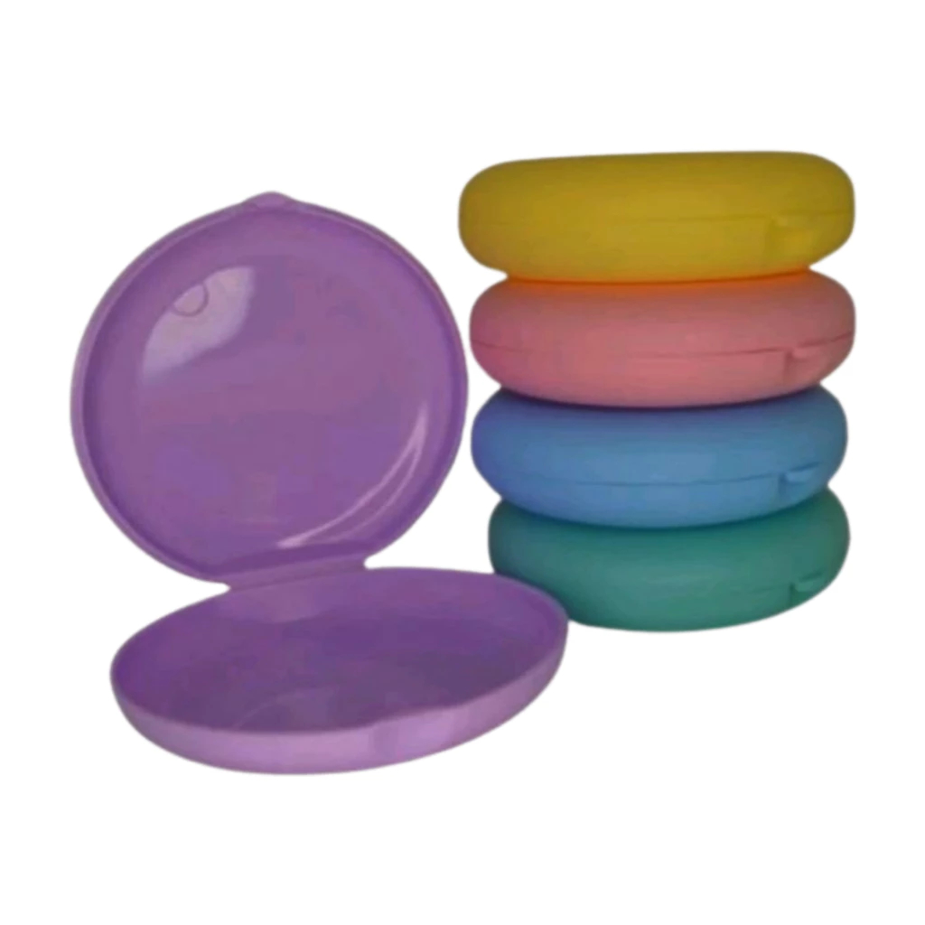 Caixinha Porta Moldeira Case de Conchas Estojo Cor em Oferta na Shopee