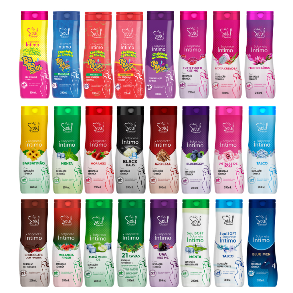 Sabonete Íntimo Líquido Soul Cosméticos 200ml