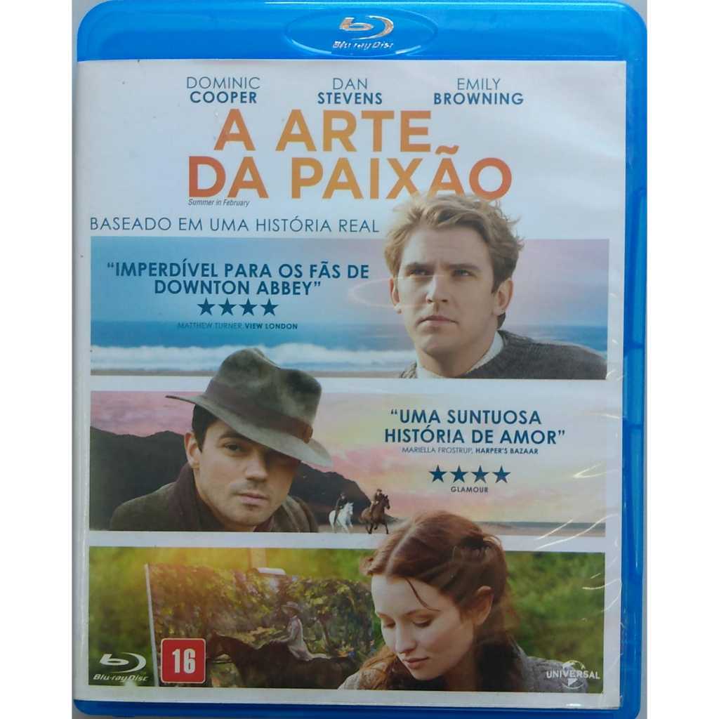 A Arte Da Paixão Blu-ray  Dominic Cooper  Dan Stevens