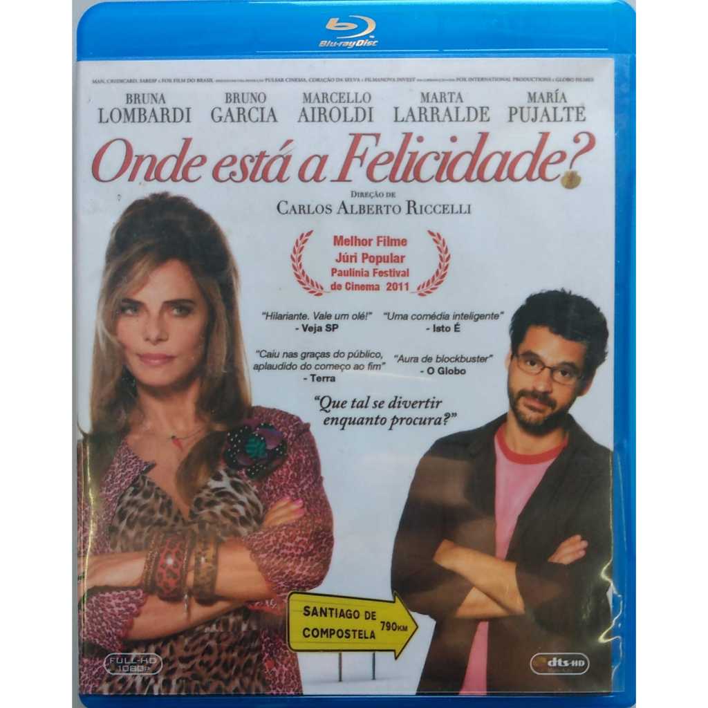 Onde Está A Felicidade? Blu-ray  Bruna Lombardi Bruno Garcia
