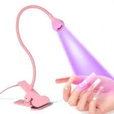 Luminária LED UV para Manicure/ CÍLIOS/Ultravioleta De Mesa 5W Com Garra Ajustável de Mesa