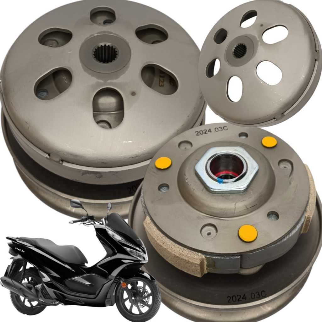 Embreagem Secundaria Completa Honda Pcx 150 2016 2017 2018 Transmissão