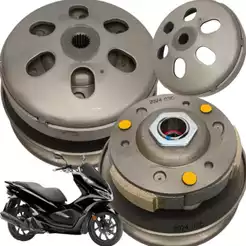 Embreagem Secundaria Completa Honda Pcx 150 2016 2017 2018 Transmissão