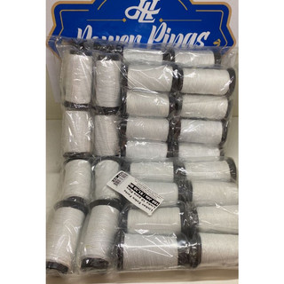 Linha Extra Forte / Águia / Voar 100 Jardas Branca Pacote c/12 Unid Linha 10-pipa-papagaio-raia-flechinha