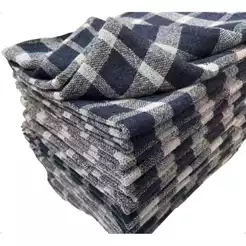 Pano de chão xadrez kit com 10 peças 45cm x 65cm
