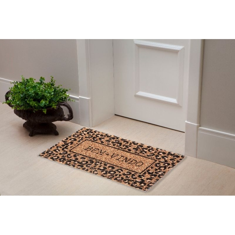 Tapete porta capacho fibra natural de coco promocao em Oferta na Shopee