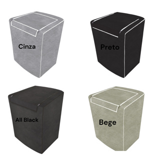 Capa Maquina de Lavar com Zíper Prática Proteção Todas as Marcas Variadas Consul Electrolux Brastemp em Oferta na Shopee