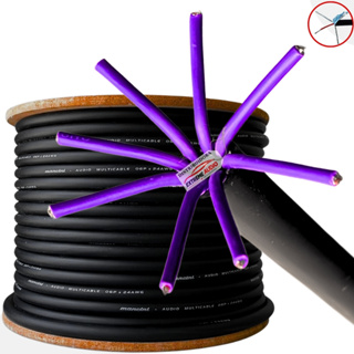 Multicabo 20m Cabo 8 Vias Medusa De Áudio 8 X 24 Awg em Oferta na Shopee