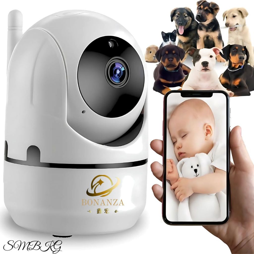 Câmera de Segurança (600120) Robô Ip Monitoramento Detector Movimento Wifi HD