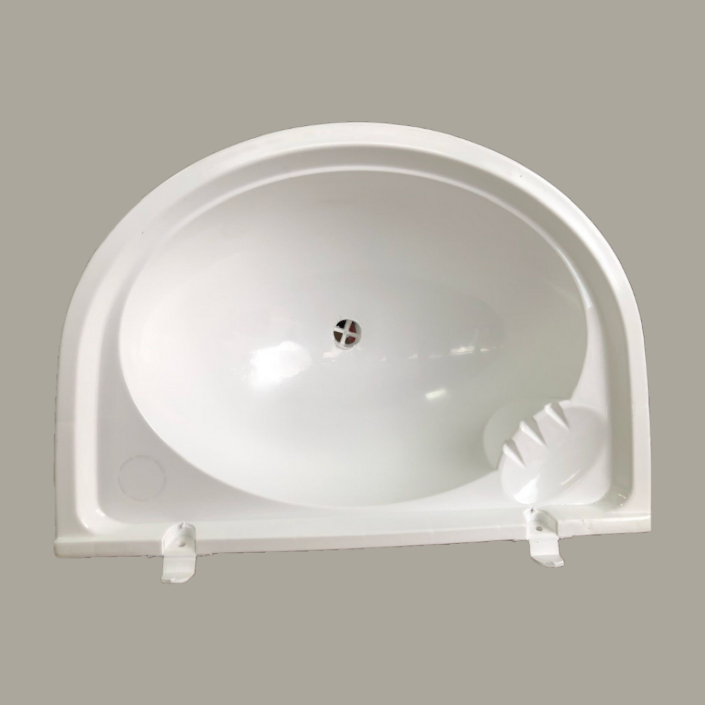 Lavatório Plástico Banheiro Casa Externo Interno Lavabo 40x27 cm