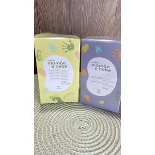 2  colonia mamãe bebê Água de Colônia Mamãe e Bebê Flor de Laranjeira, Água de Colônia Relaxante Mamãe e Bebê.