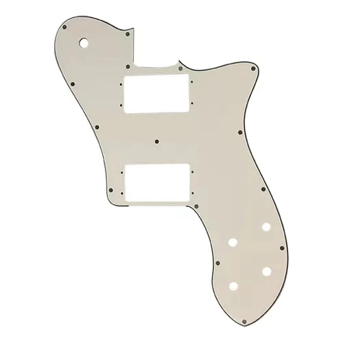 Escudo Guitarra Telecaster 72 Deluxe Branco Vintage - 3 Ply