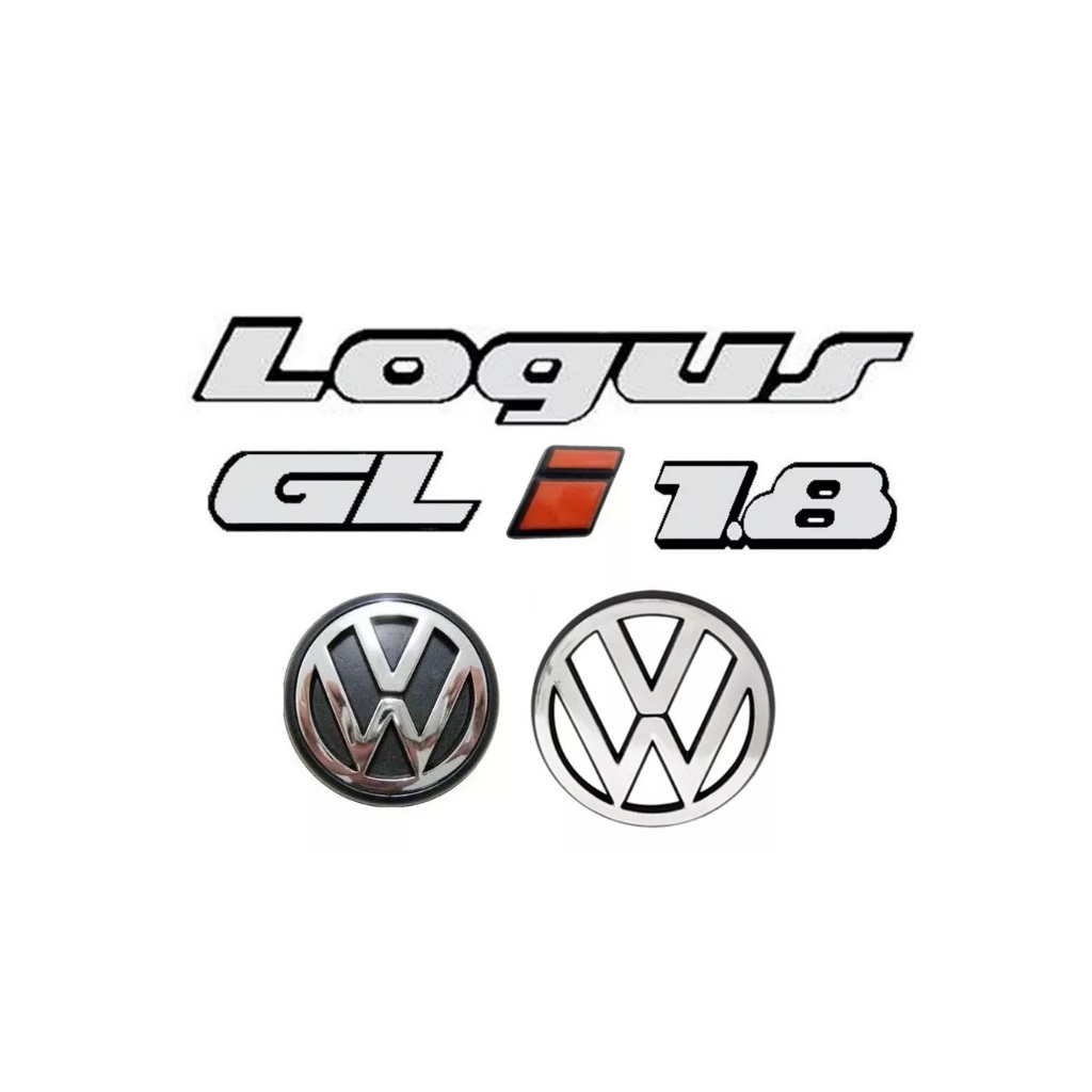 Emblema Volkswagen Logus Gl 1.8 I Vw Mala Grade 91 A 97