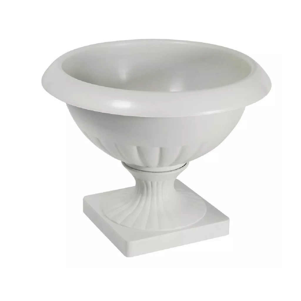 Vasos Decorativos Cachepot Grego Bacia Taça Baixa Branco
