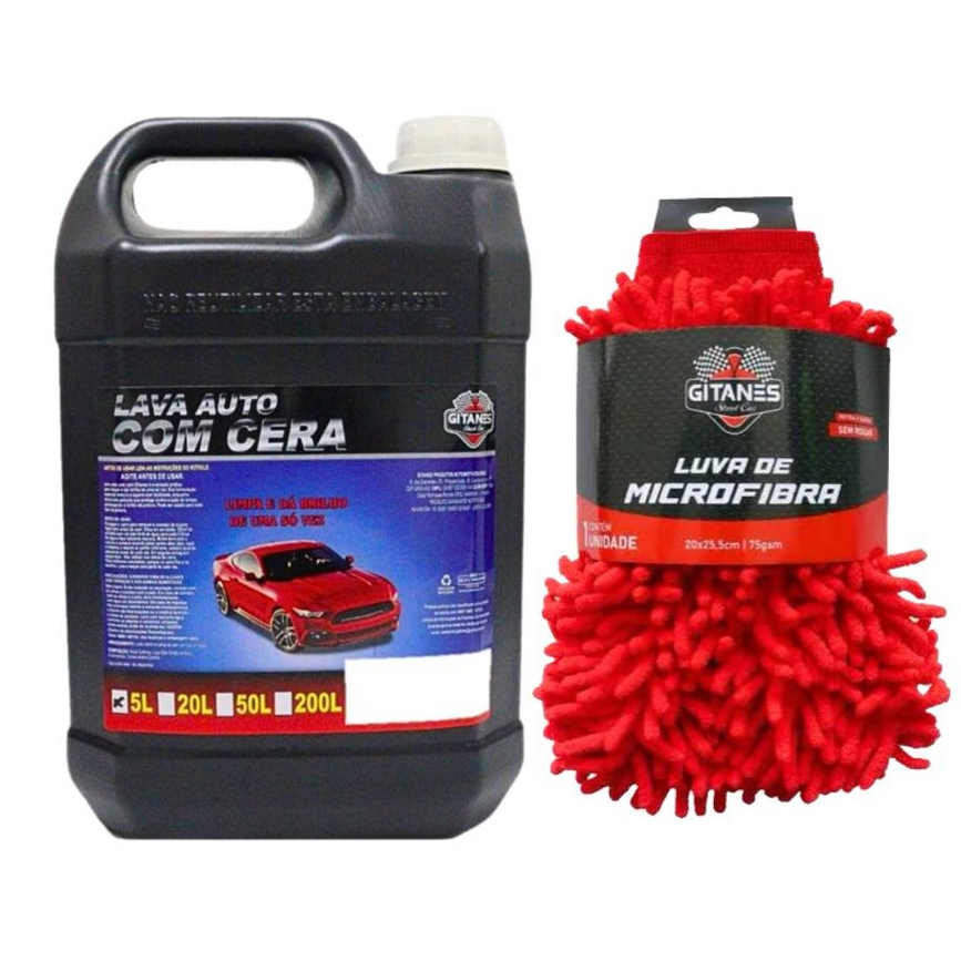 Shampoo Automotivo Lava Auto com Cera Gitanes em Oferta na Shopee