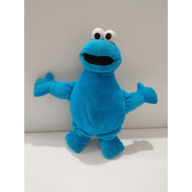 Pelucia Educativo  conte com o Come Come azul Vila Sésamo original