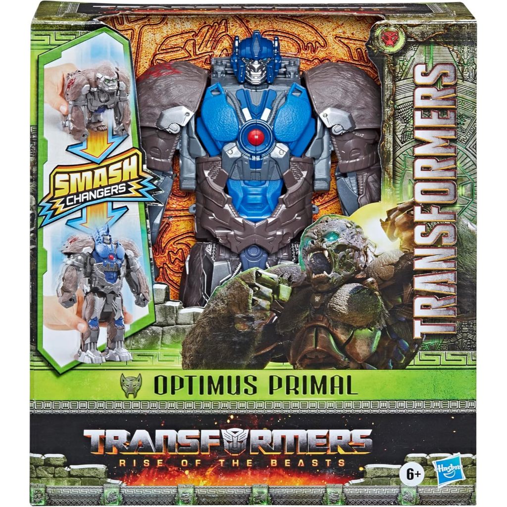 Transformers Smash Changers, Figura Optimus Primal - Hasbro F4641