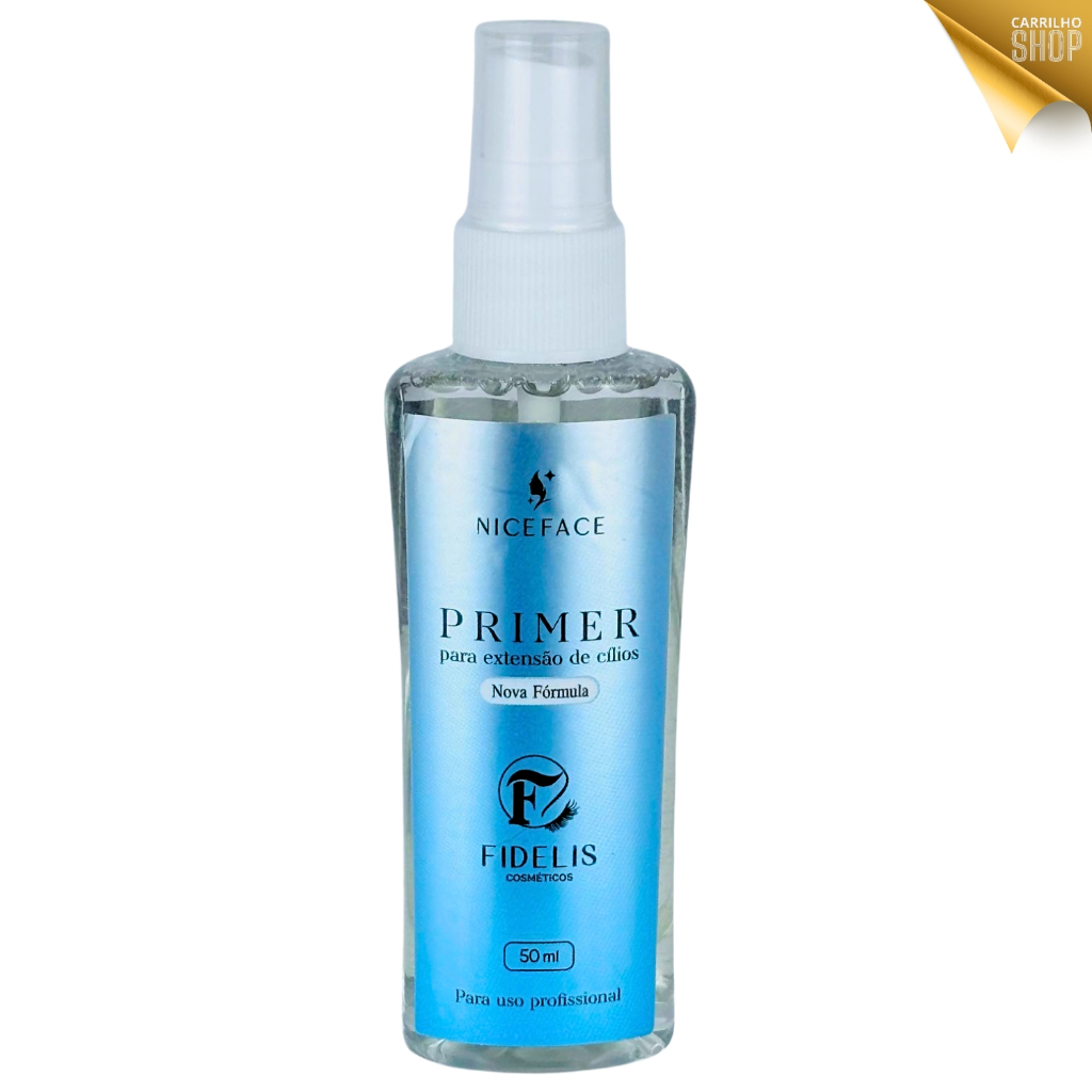 Selante Incolor Fidélis + Primer Fidelis Extensão De Cílios