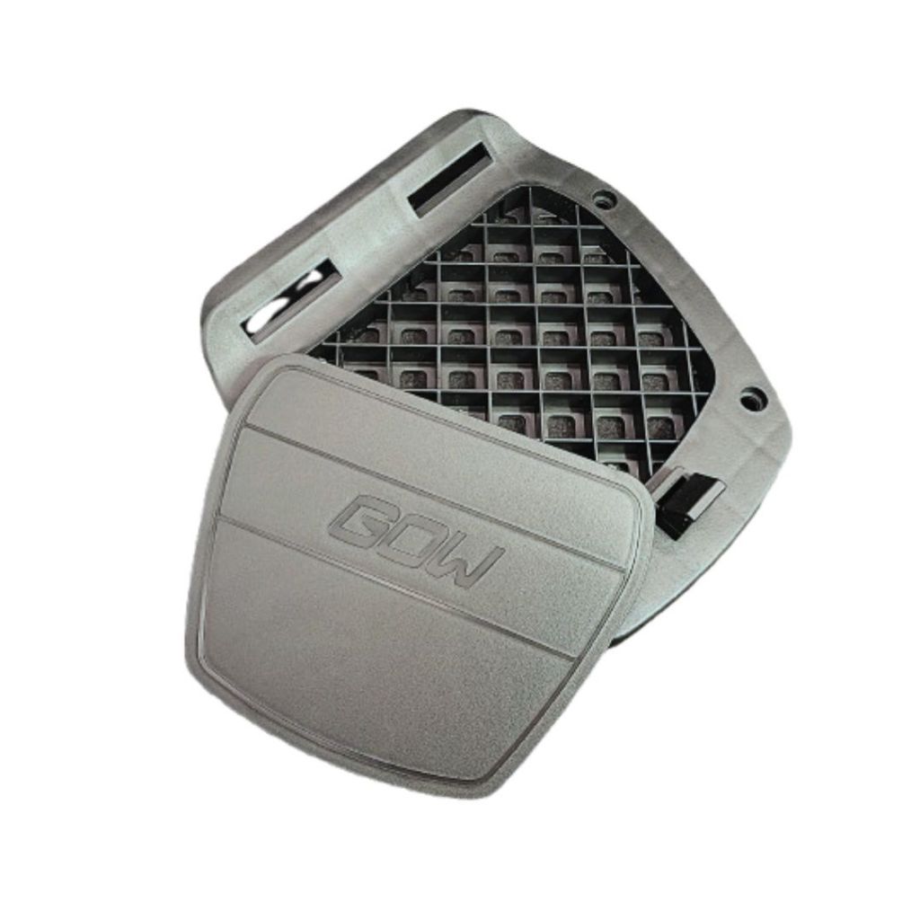 Base Do Bau Bauleto Moto Gow G33 G40 30 33 40 47 Litros Para Xre 300 Da Cg Fazer Pra Twister Cb Grau
