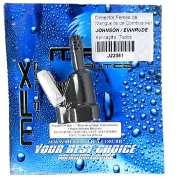 Conector de Gasolina MFX Motor Popa Johnson/Evinrude - Fêmea