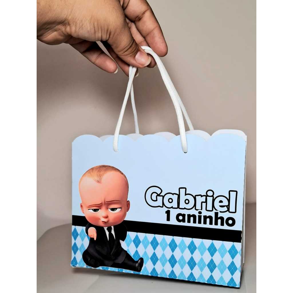 Sacolinha Surpresa Poderoso Chefinho - Personalizados - Lembrancinhas - Festa Infantil - Aniversário / PEGUE E MONTE