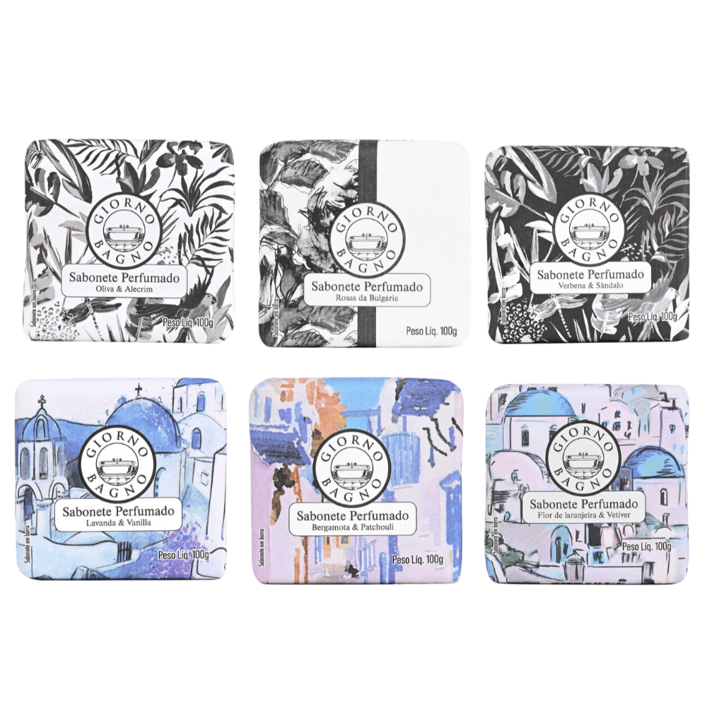 Sabonete Giorno Bagno 100g - kit 6 unidades