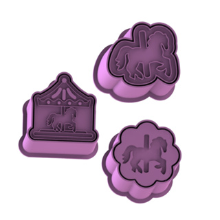 Ejetor e modelador de Docinhos e Doces Carrossel em Oferta na Shopee