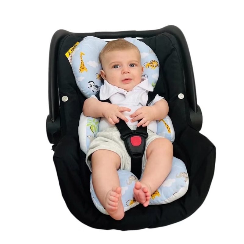 Protetor de Apoio Infantil Para Bebê Conforto E Carrinho Almofada Proteção