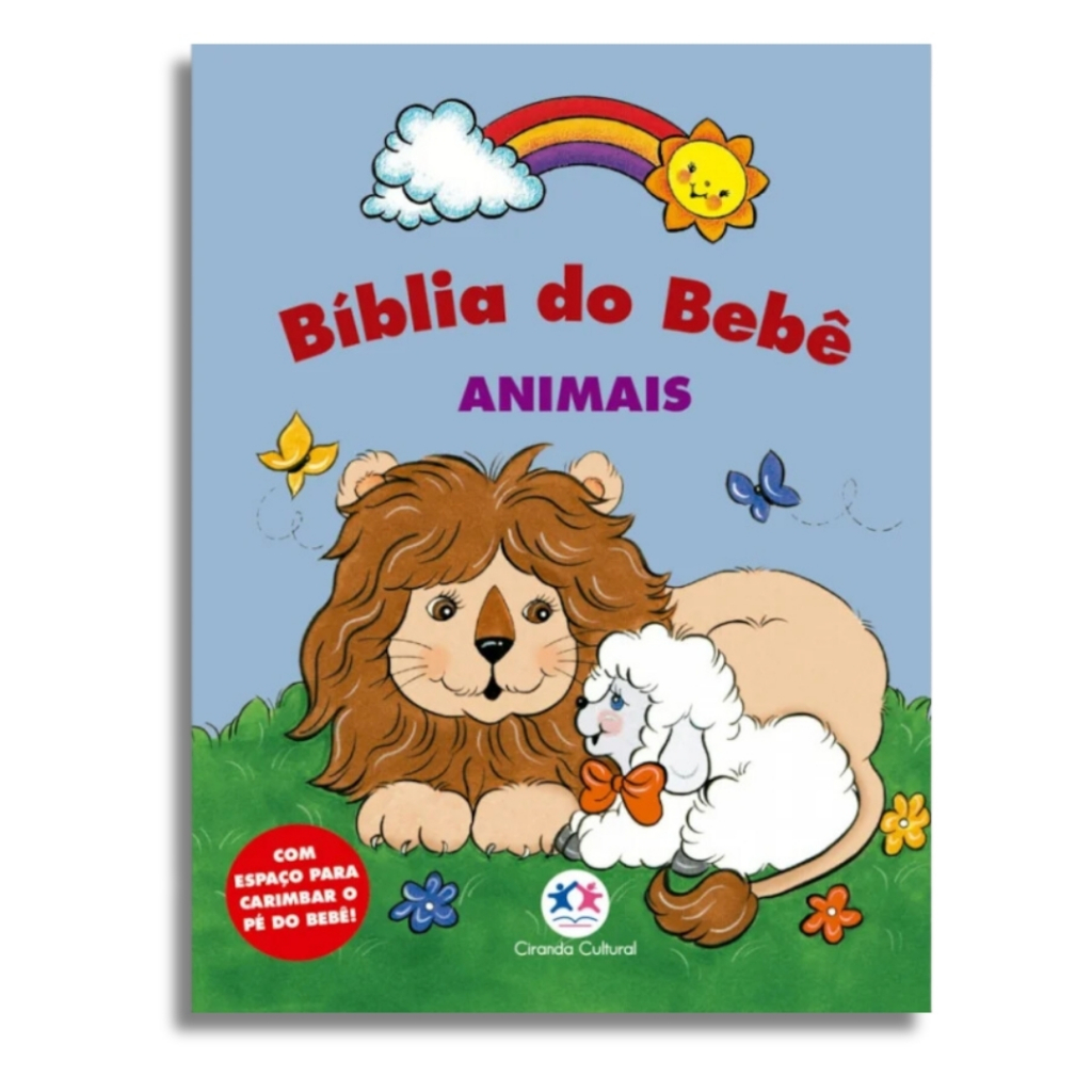 Bíblia Do Bebê Aprenda, Brinque E Ore Com Os Animais Histórias Encantadoras