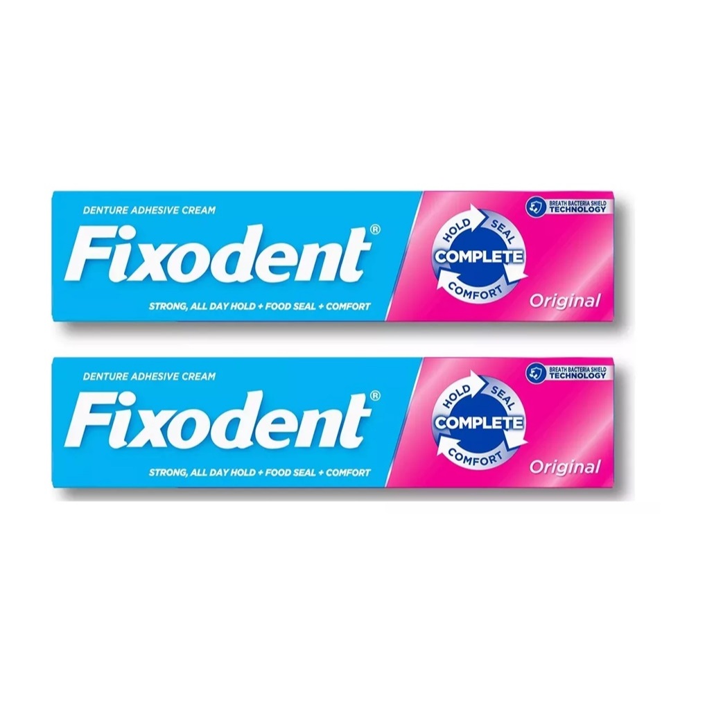 2 Fixodent Original 68g (2 Tubos) 100% Original