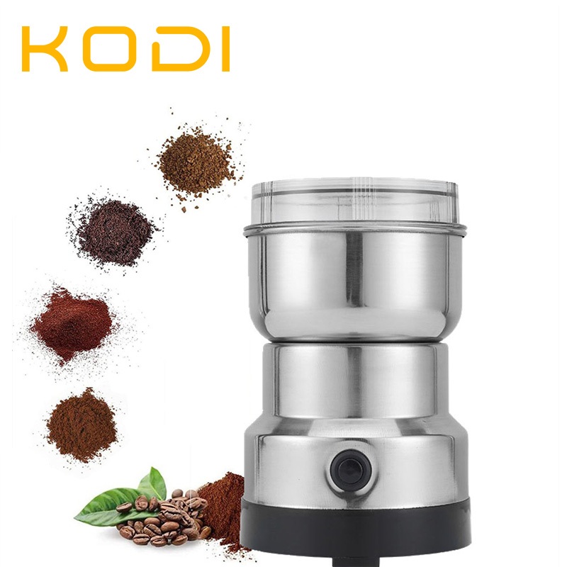 Moedor Triturador de Grãos Elétrico Inoxidável Processador de Café Ultra Rápido 220v -F5 em Oferta na Shopee