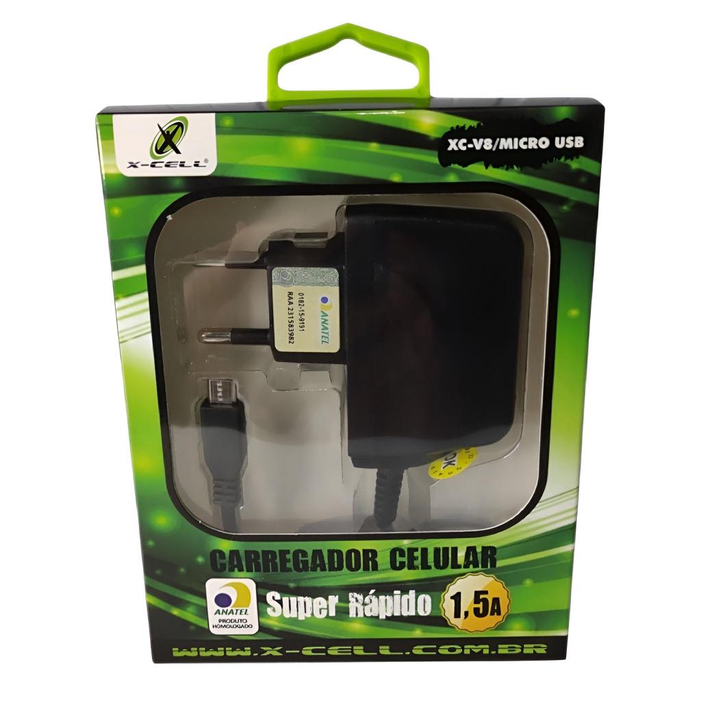 Carregue seu celular mais rápido com o Carregador XC-V8 Super Fast Charge