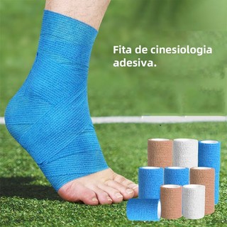5cm*4,5mFita Esportiva Portectiva Envoltório Atlético Auto-Adesivo Protetor De Dedos Musc…