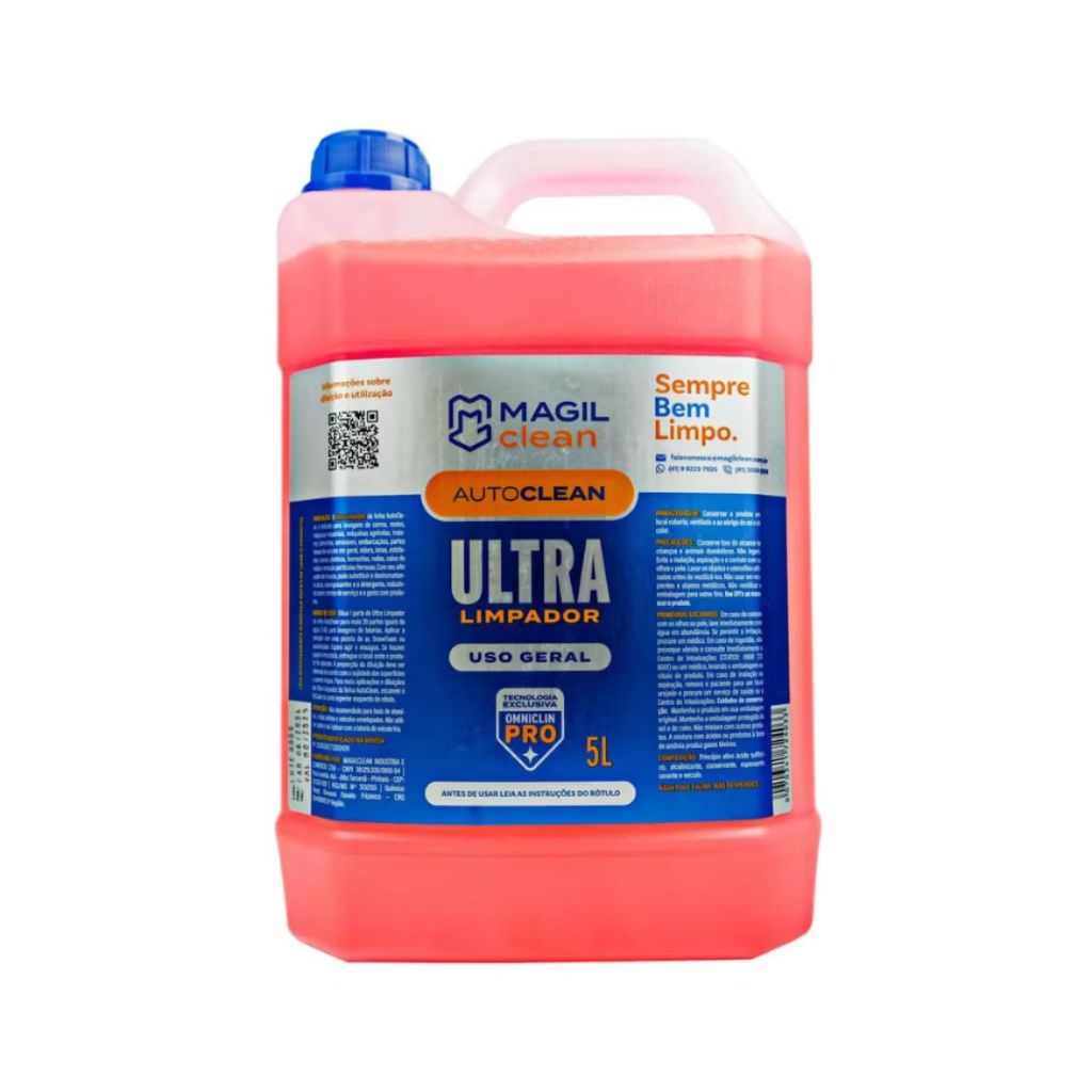 Ultra Limpador AutoClean 5L Magil Clean em Oferta na Shopee